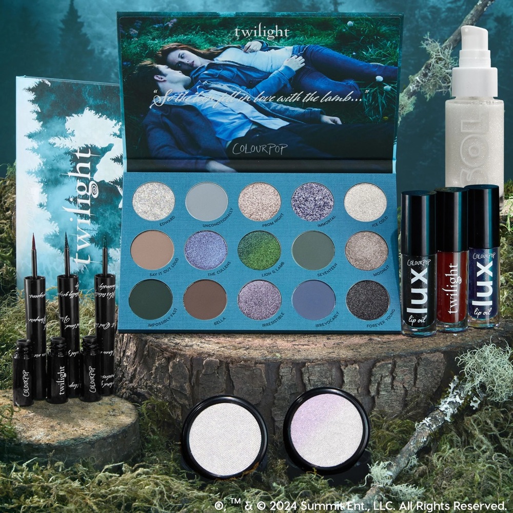 Twilight x Colourpop Full Makeup Collection